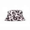 Hat Blurry Leopard Reversible
