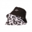 Hat Blurry Leopard Reversible