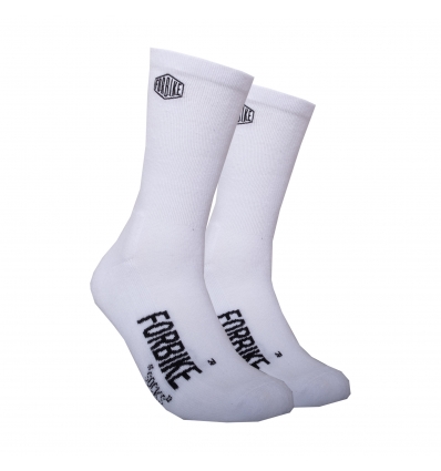 Socks  Embroidery White