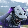 Gants Dark Purple