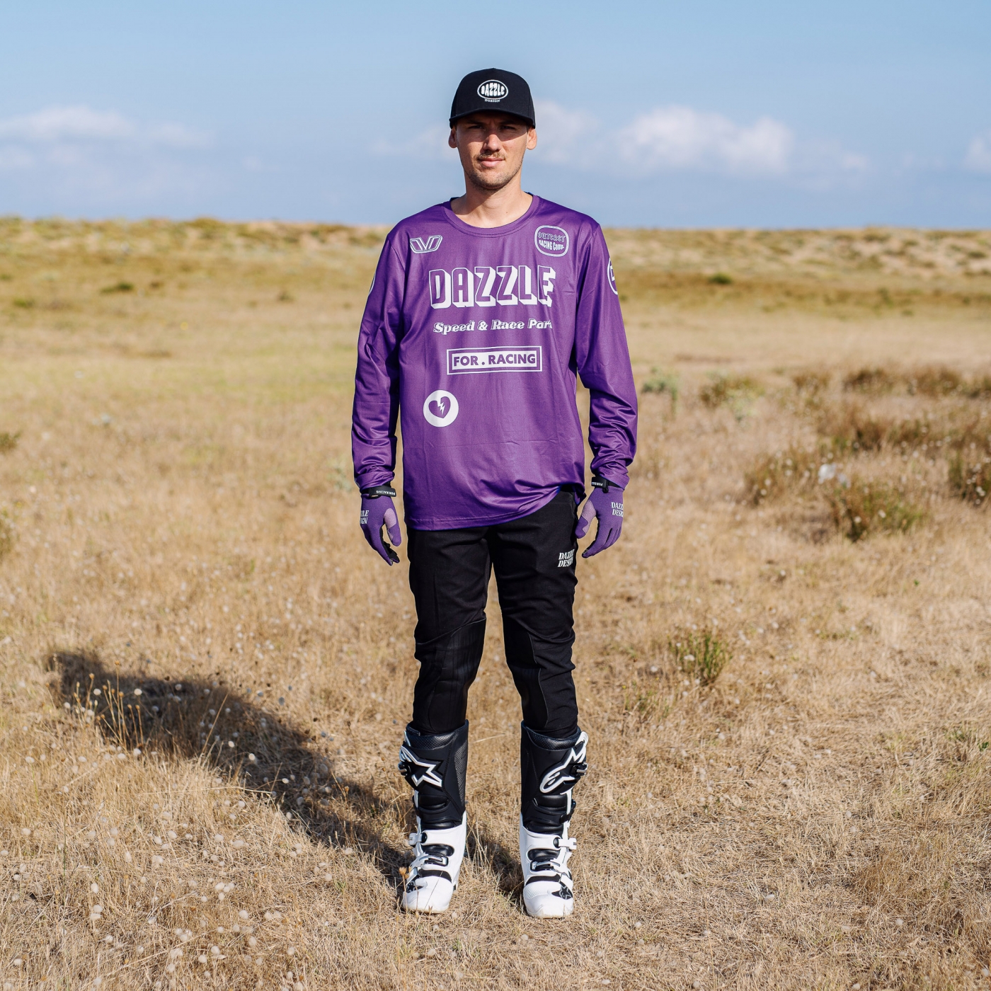 Maillot DAZZLE Violet Hornet Edition 